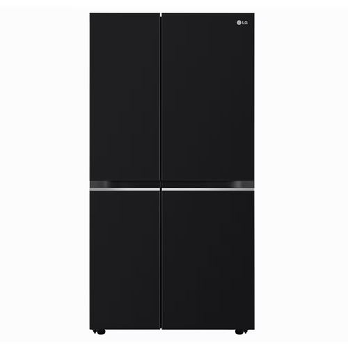  LG 650 Litres 3 Star Convertible Frost Free Side by Side Refrigerator with Multi Air Flow(GLB257HWB3.DWBZEBN)Western Black)